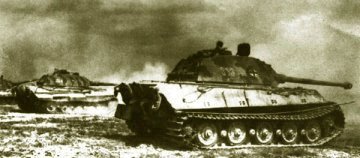 Porsche King Tiger Tanks during firing trials