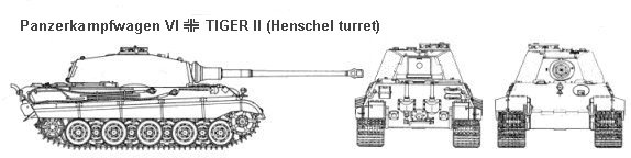 Panzerkampfwagen VI Tiger II (Henschel turret)